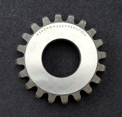 Bild des Artikels Scheibenschneidrad-gear-shaper-m=5mm-EGW-20°-Z=20-Ø110x23xØ1-3/4"-Qualität-B