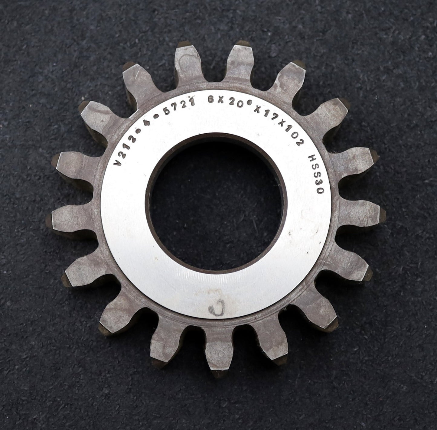 Bild des Artikels Scheibenschneidrad-gear-shaper-m=-6mm-EGW-20°-Z=-17-Ø118x26xØ1-3/4"