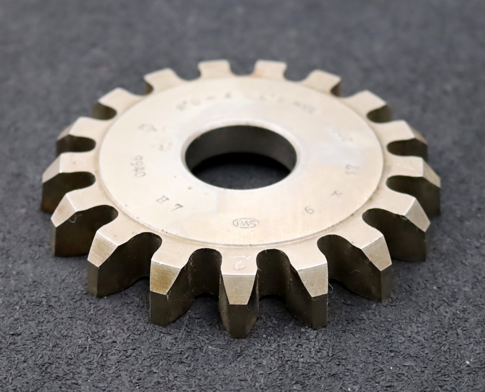 Bild des Artikels PWS-Scheibenschneidrad-gear-shaper-m=6mm-EGW-20°-Z=17-hkw-6,3m-Ø114x16xØ1-1/4"