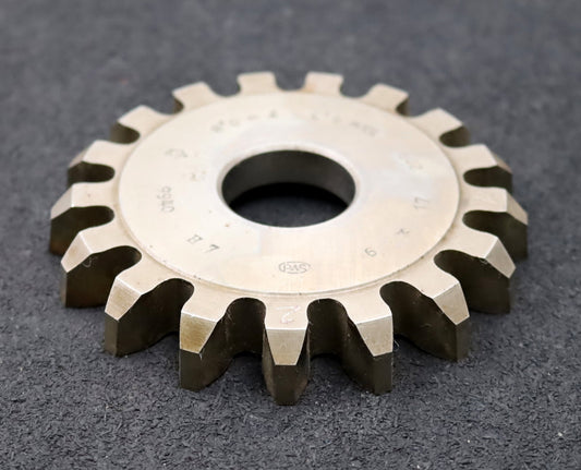 Bild des Artikels PWS-Scheibenschneidrad-gear-shaper-m=6mm-EGW-20°-Z=17-hkw-6,3m-Ø114x16xØ1-1/4"