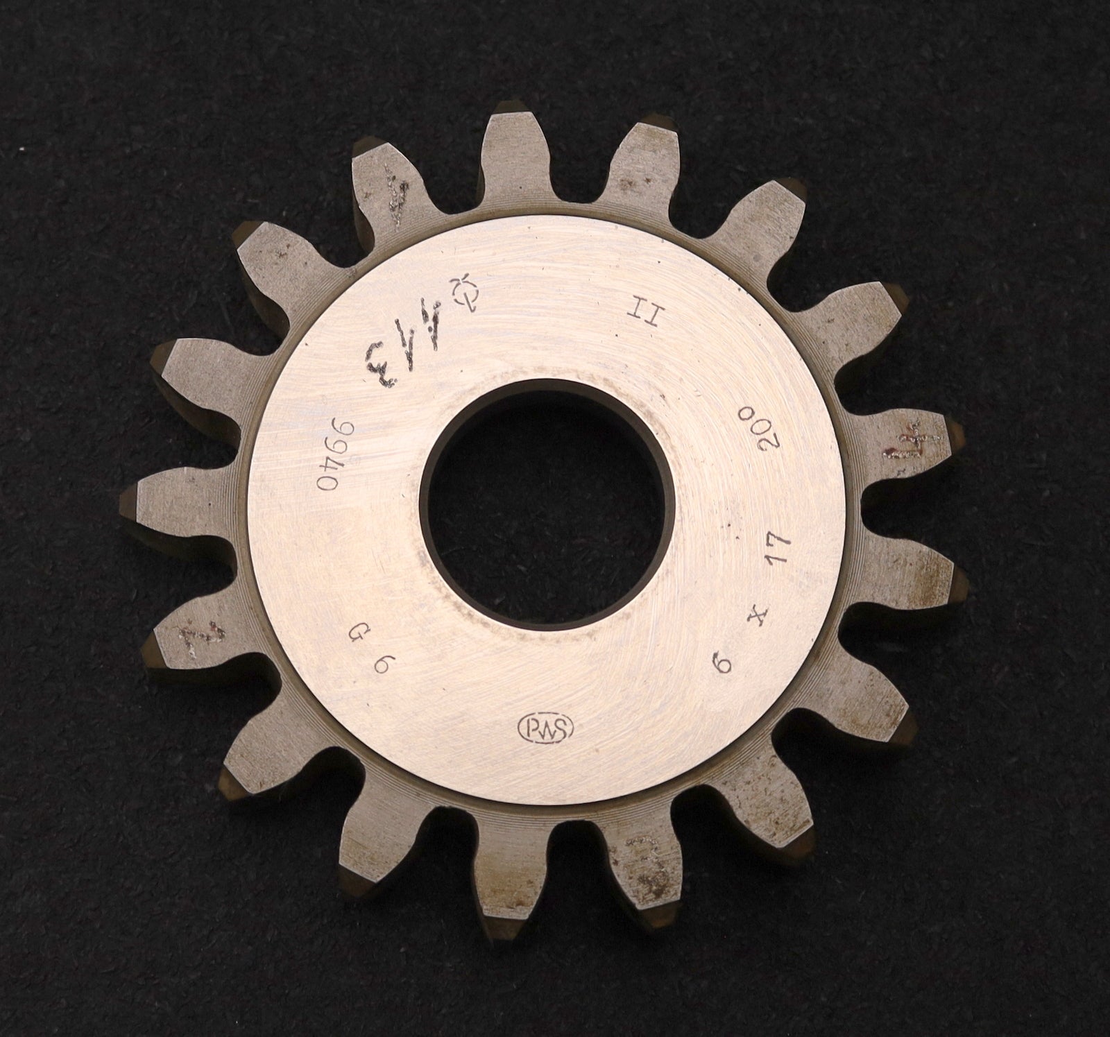 Bild des Artikels PWS-Scheibenschneidrad-gear-shaper-m=6mm-EGW-20°-Z=17-BP-II-Ø118x21xØ1-1/4"