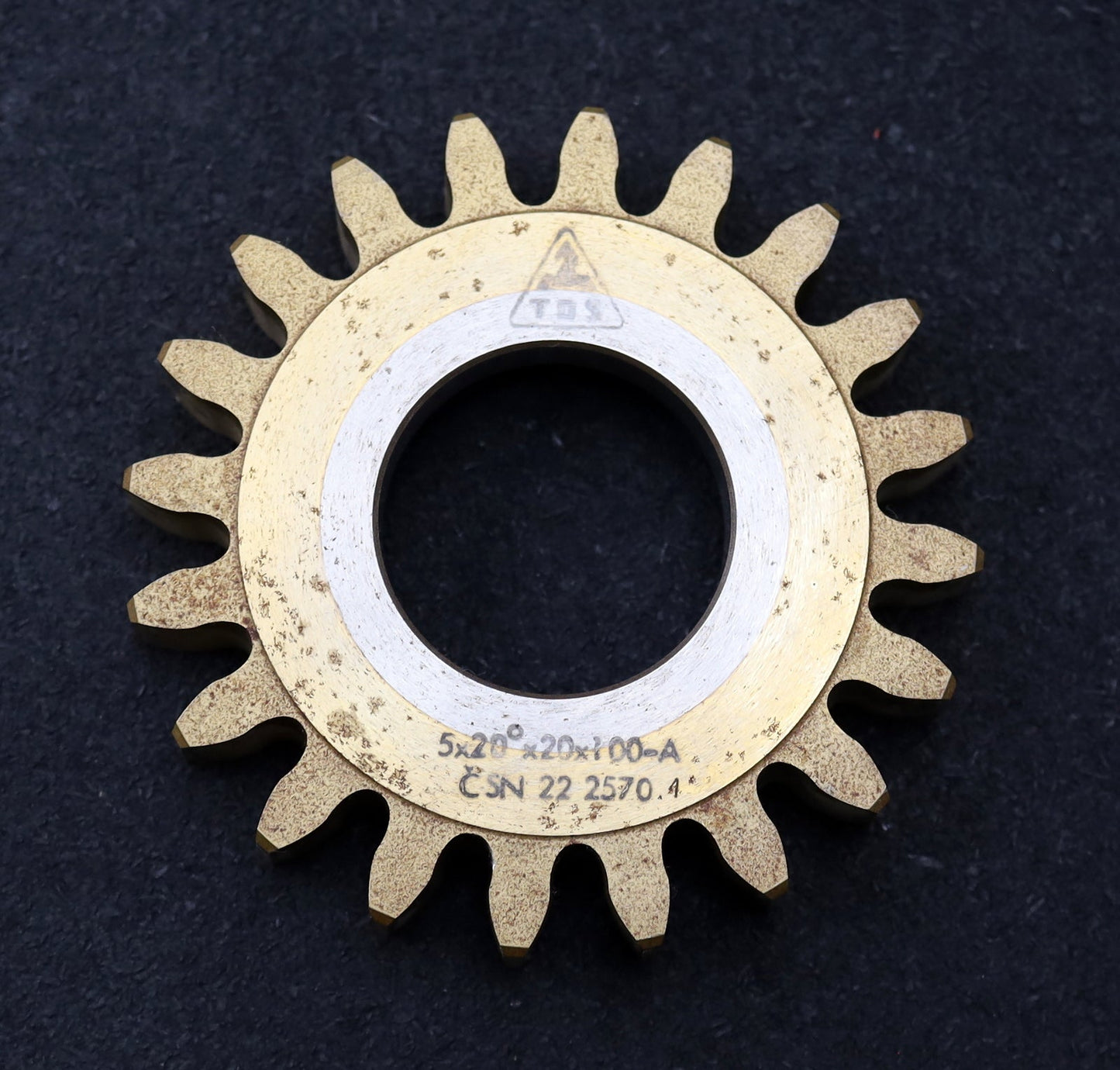 Bild des Artikels TOS-Scheibenschneidrad-gear-shaper-m=-5mm-EGW-20°-Z=-20-Ø113x20xØ1-3/4"