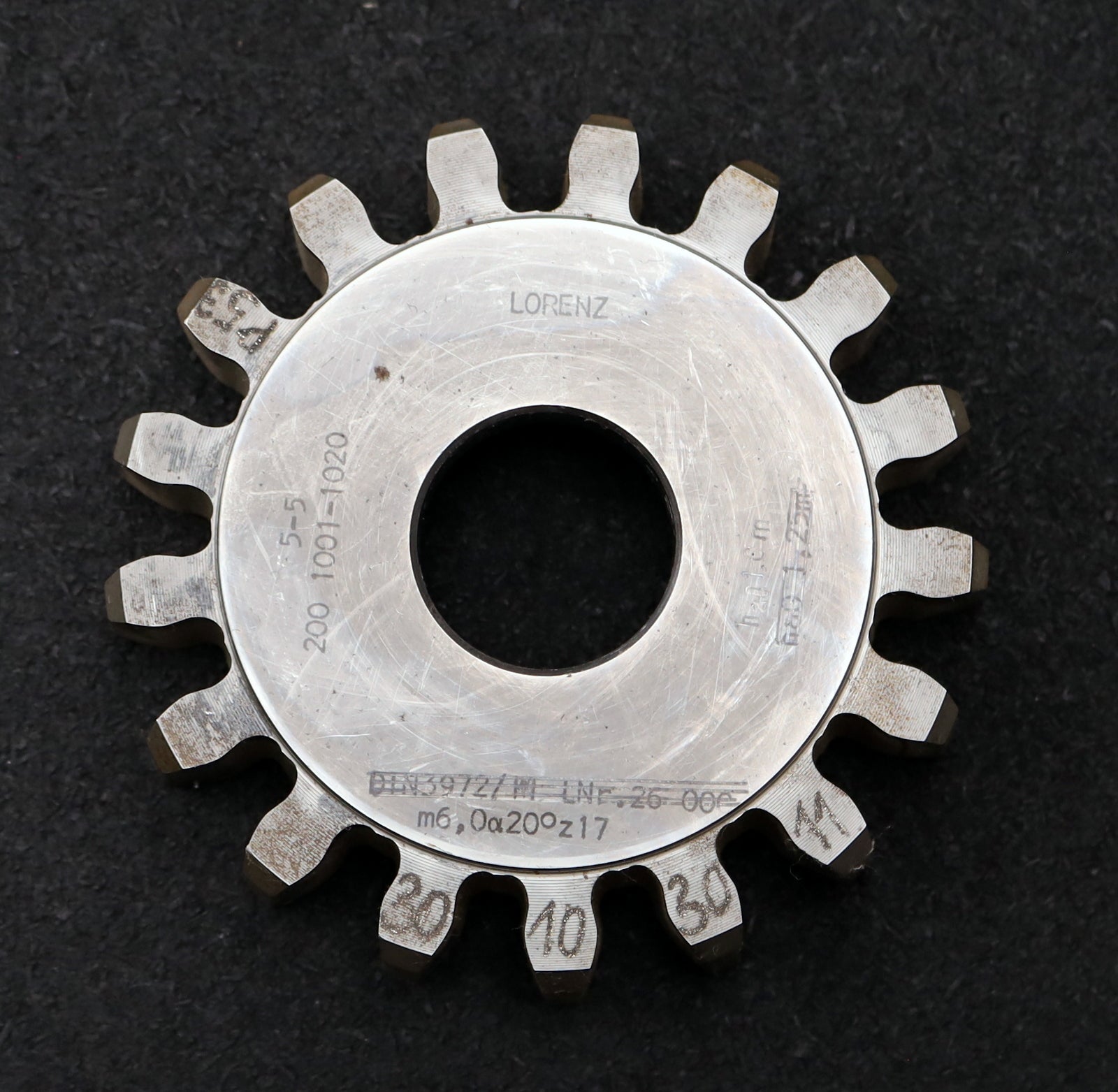 Bild des Artikels LORENZ-Scheibenschneidrad-gear-shaper-m=-6mm-EGW-20°-Z=-17-ha0-1,0m