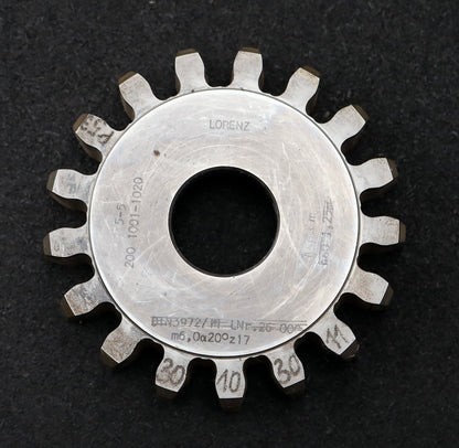 Bild des Artikels LORENZ-Scheibenschneidrad-gear-shaper-m=-6mm-EGW-20°-Z=-17-ha0-1,0m