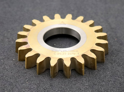 Bild des Artikels TOS-Scheibenschneidrad-m=-5mm-EGW-20°-Z=-20-Ø113x17xØ1-3/4"-Qualität-A