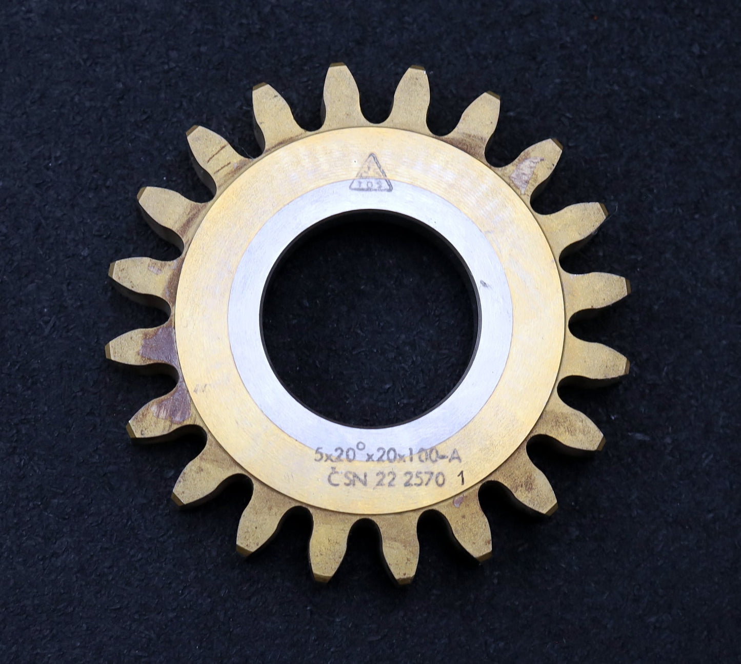 Bild des Artikels TOS-Scheibenschneidrad-m=-5mm-EGW-20°-Z=-20-Ø113x17xØ1-3/4"-Qualität-A