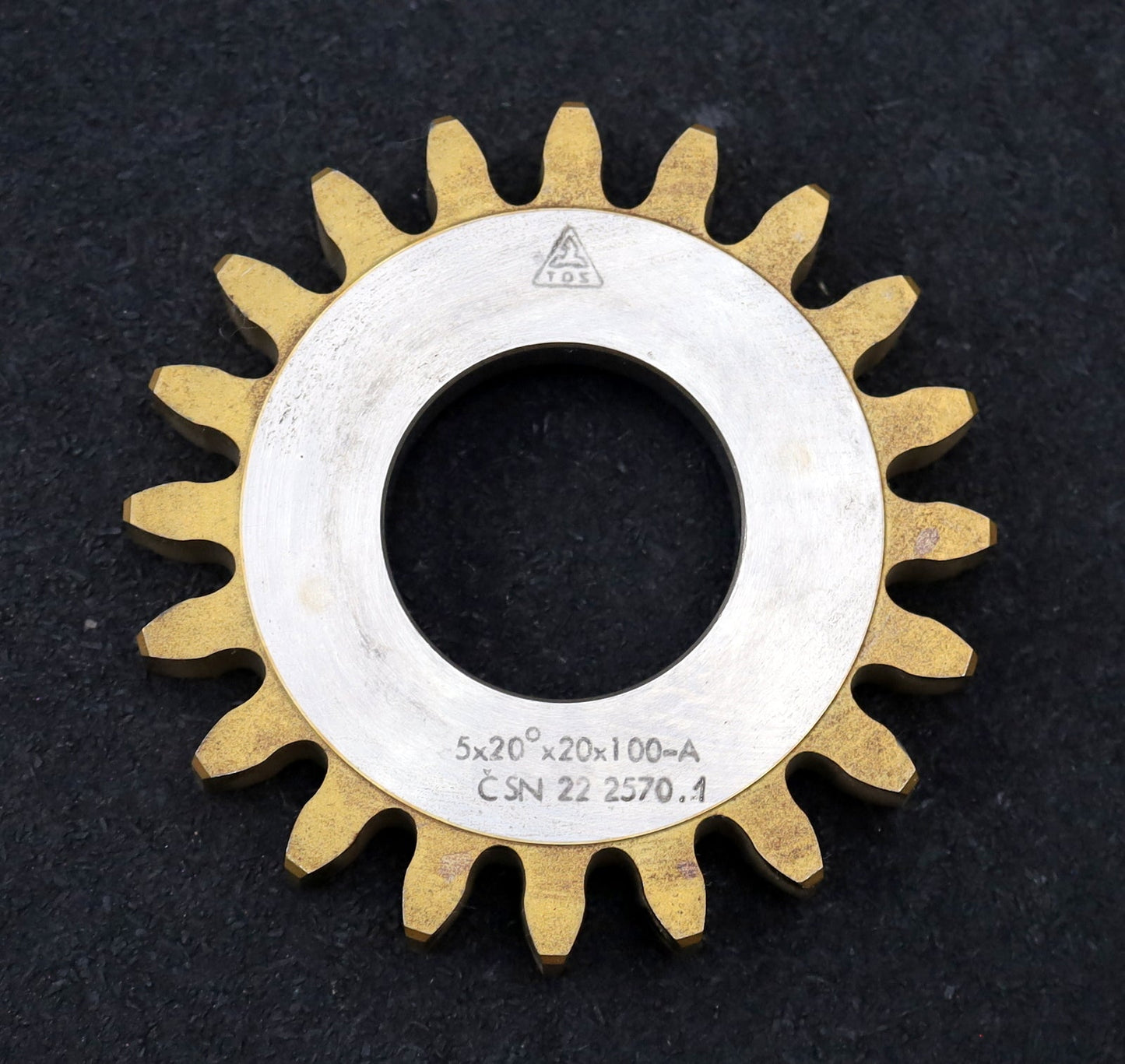 Bild des Artikels TOS-Scheibenschneidrad-gear-shaper-m=5mm-EGW-20°-Z=20-Ø113x17xØ1-3/4"-Qualität-A
