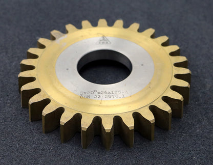 Bild des Artikels TOS-Scheibenschneidrad-gear-shaper-m=-5mm-EGW-20°-Z=-26-Ø143x21xØ1-3/4"