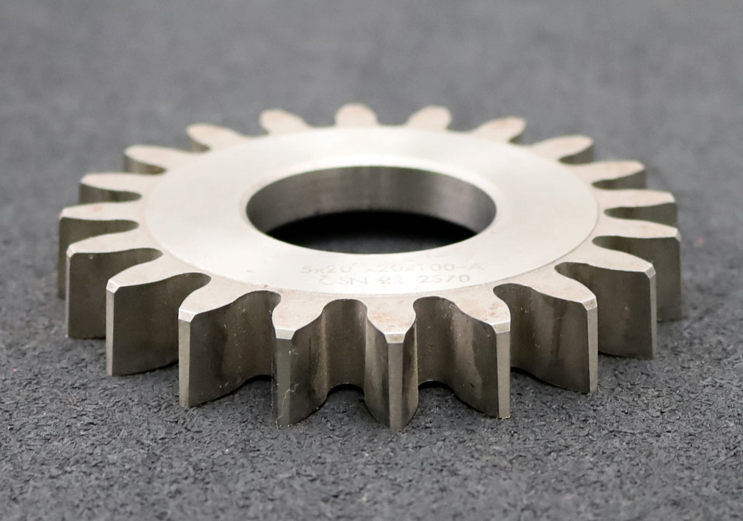 Bild des Artikels TOS-Scheibenschneidrad-gear-shaper-m=-5mm-EGW-20°-Z=-20-Ø113x16xØ1-3/4"