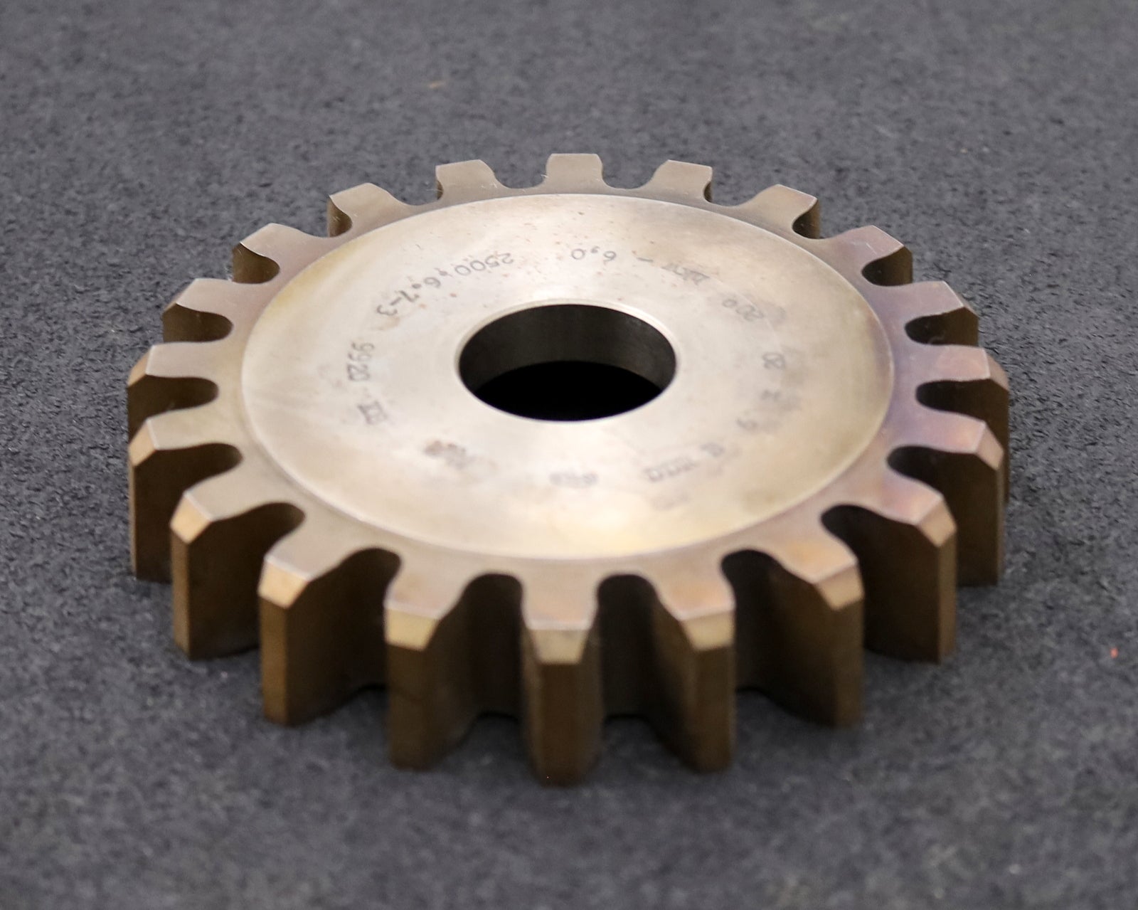 Bild des Artikels PWS-Scheibenschneidrad-gear-shaper-m=-6mm-EGW-20°-Z=-20-hkw-6,0-Ø132x20xØ1-1/4"