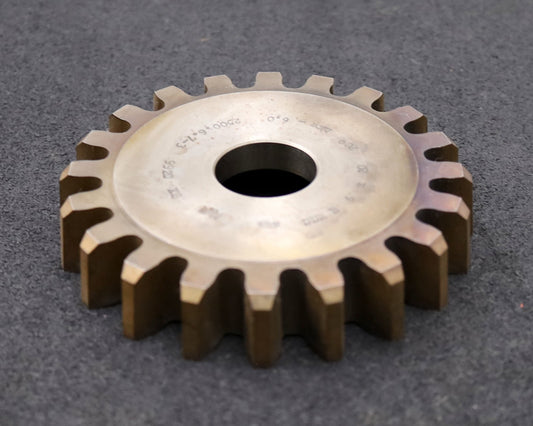 Bild des Artikels PWS-Scheibenschneidrad-gear-shaper-m=-6mm-EGW-20°-Z=-20-hkw-6,0-Ø132x20xØ1-1/4"