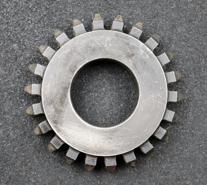 Bild des Artikels LORENZ-Scheibenschneidrad-m=-4,5mm-EGW-20°-Z=-22-Kh=1,25xm-Ø111x23xØ1-3/4"