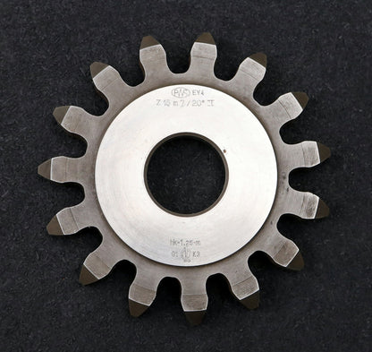Bild des Artikels PWS-Scheibenschneidrad-gear-shaper-m=-7mm-EGW-20°-Z=-15-hk=-1,25m-BP-II