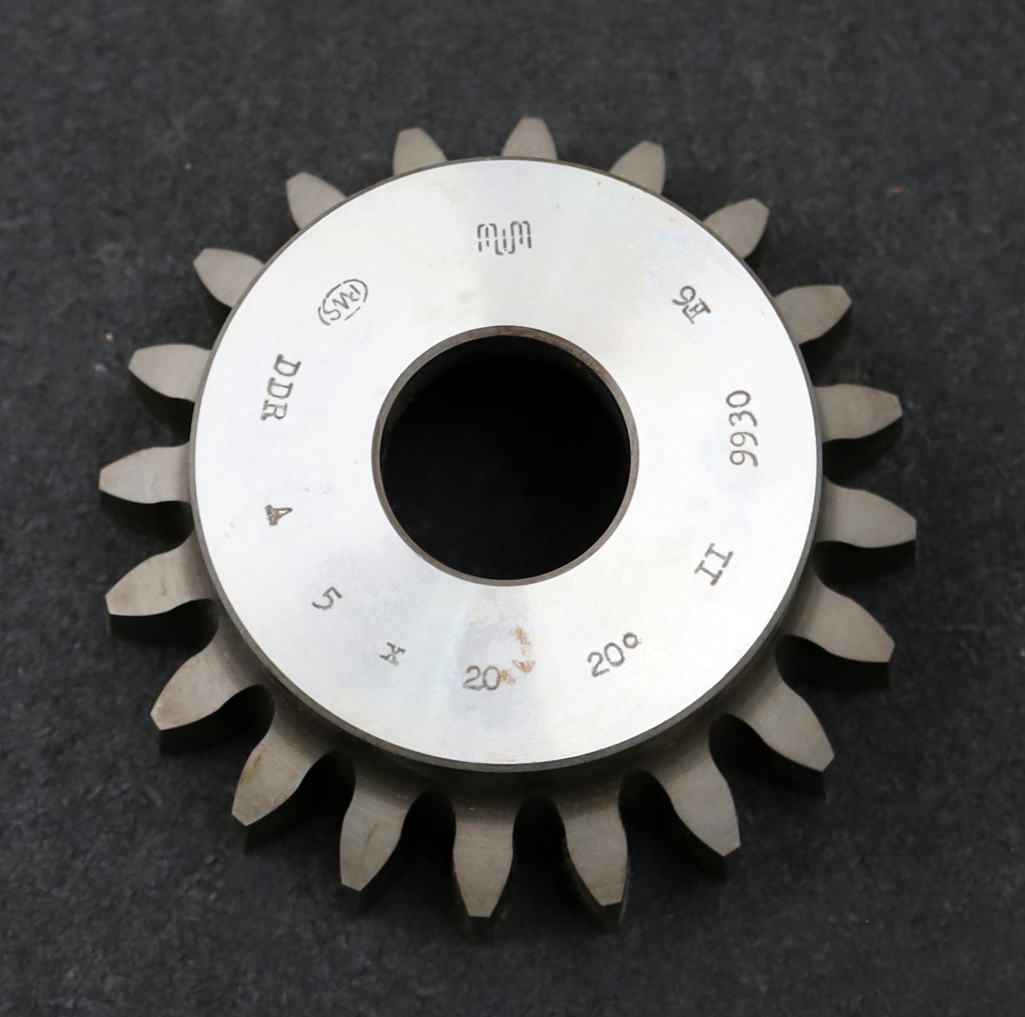 Bild des Artikels PWS-Glockenschneidrad-gear-shaper-m=-5mm-EGW-20°-Z=-20-BP-II-Ø115x47xØ1-1/4"