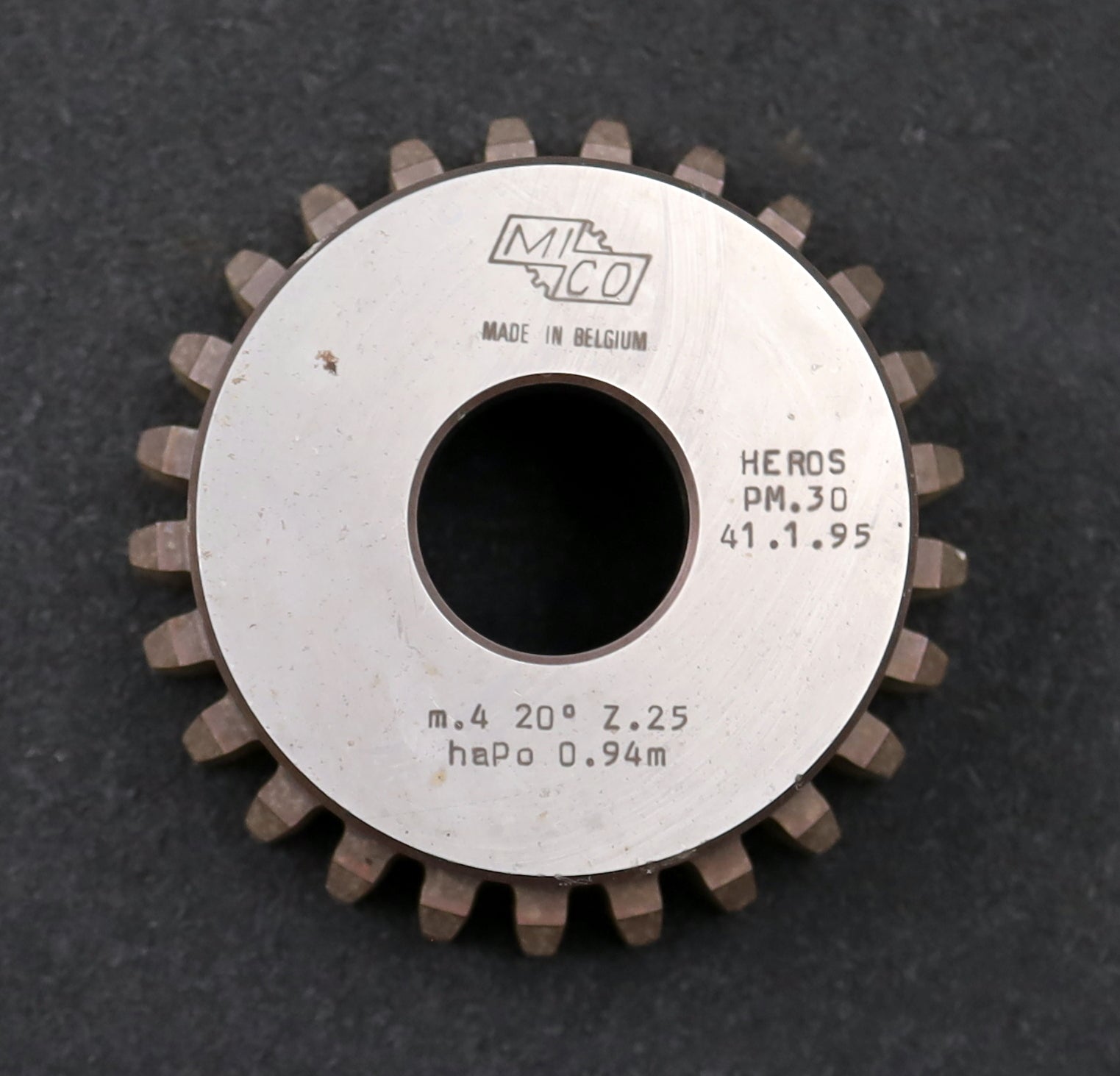 Bild des Artikels MICO-Glockenschneidrad-m=-4mm-EGW-20°-Z-=25-haP0-0,94m-Ø108x47xØ1-1/4"