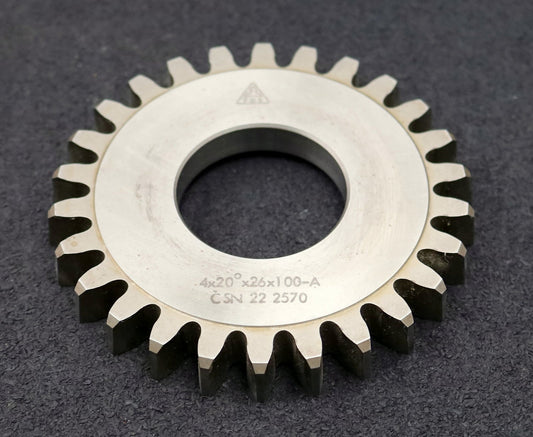 Bild des Artikels TOS-Scheibenschneidrad-gear-shaper-m=4mm-EGW-20°-Z=26-Ø114x14xØ1-3/4"-Qualität-A