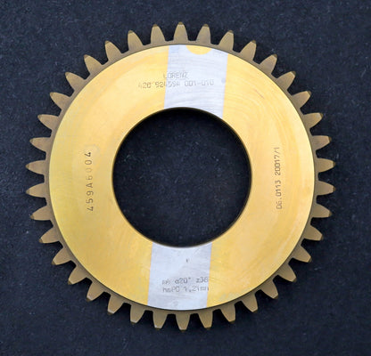 Bild des Artikels LORENZ-Scheibenschneidrad-m=-4mm-EGW-20°-Z=-38-haP0-1,21mn-Ø164x22xØ2-3/4"