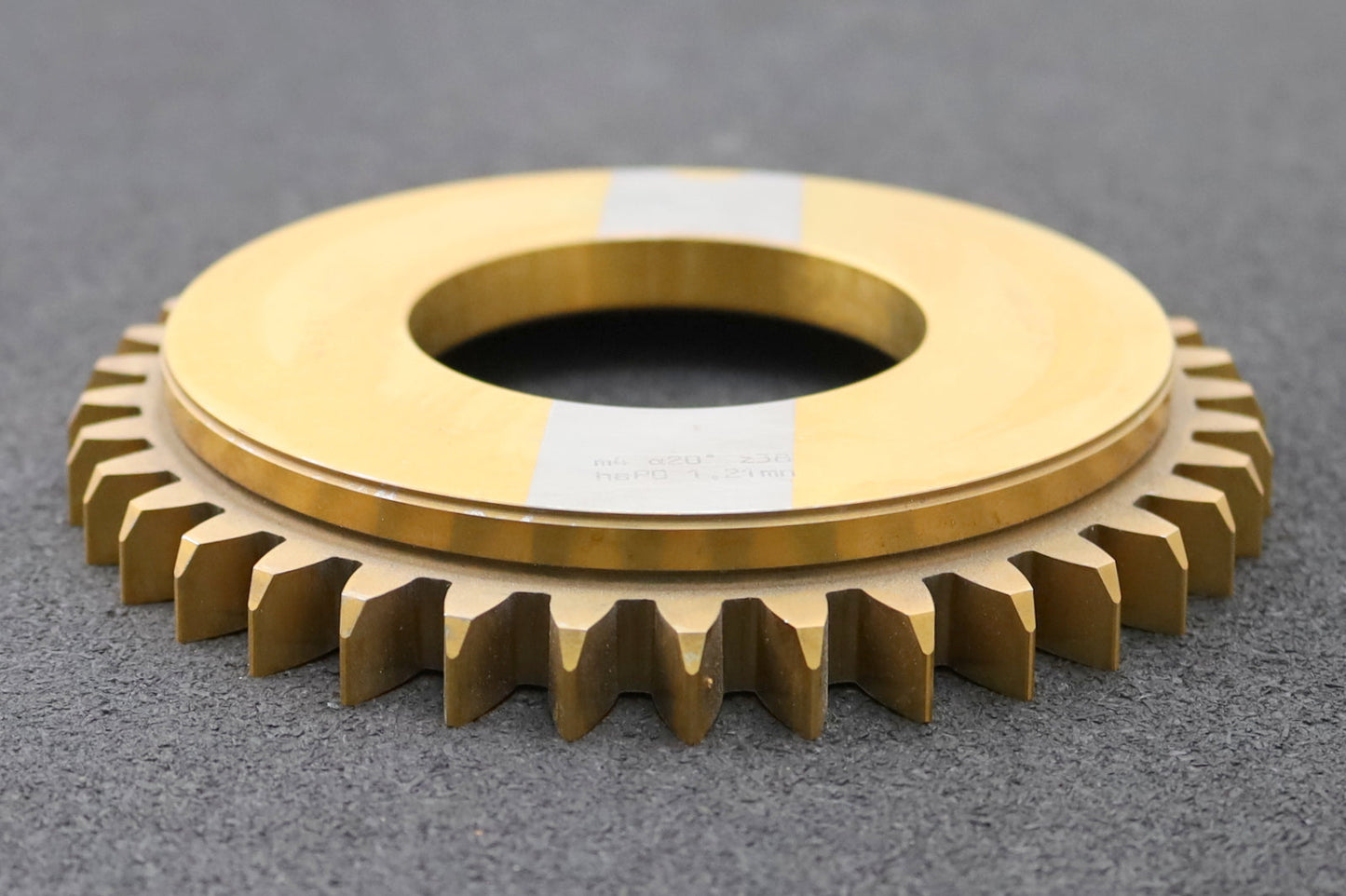 Bild des Artikels LORENZ-Scheibenschneidrad-m=-4mm-EGW-20°-Z=-38-haP0-1,21mn-Ø164x22xØ2-3/4"