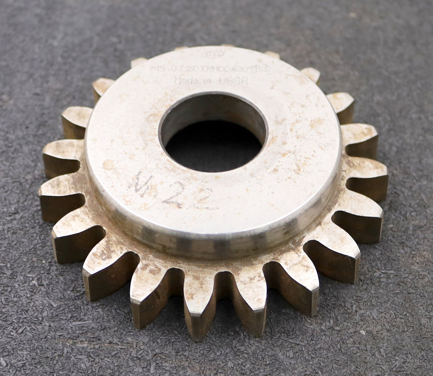 Bild des Artikels Scheibenschneidrad-gear-shaper-m=-5mm-EGW-20°-Z=-20-Ø113x28xØ1-1/4"-Qualität-A