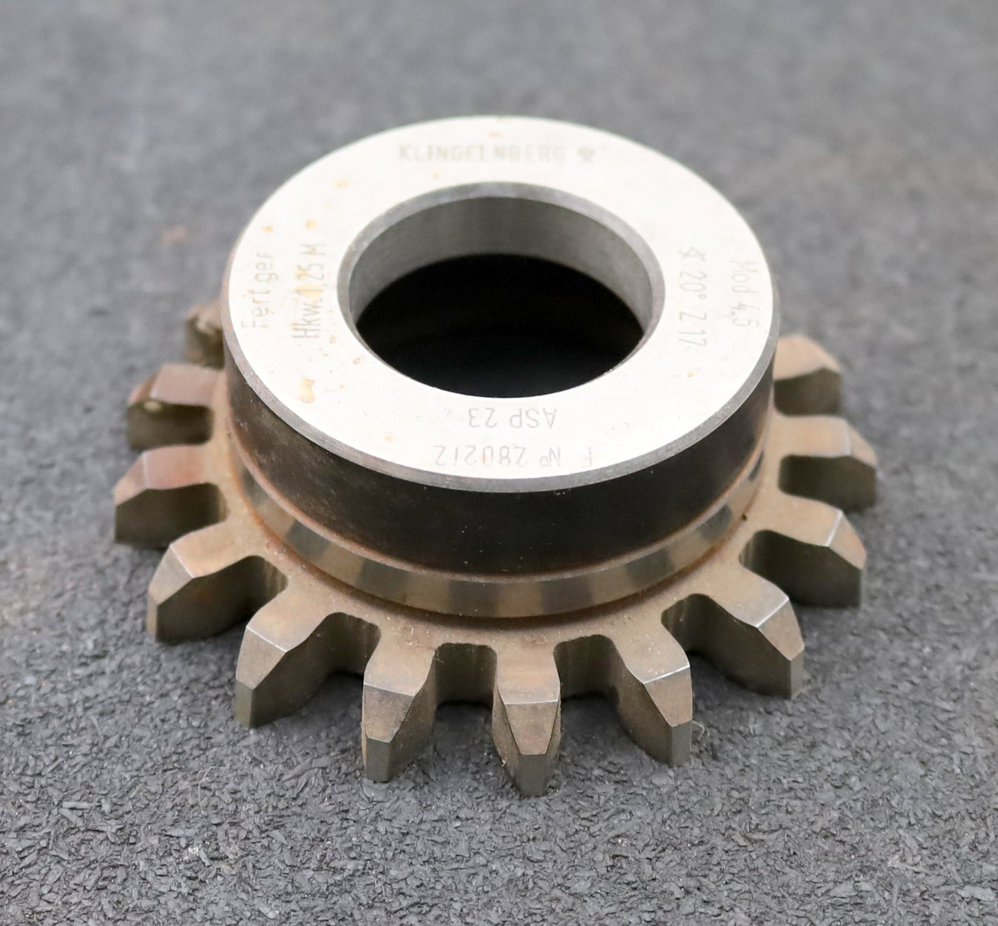 Bild des Artikels KLINGELNBERG-Scheibenschneidrad-m=-4,5mm-EGW-20°-Z=17-Hkw-1,25m-Ø85x31xØ1-1/4"