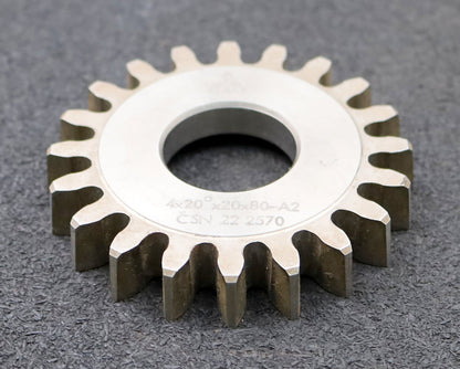 Bild des Artikels TOS-Scheibenschneidrad-gear-shaper-m=4mm-EGW-20°-Z=20-Ø89x15xØ1-1/4"-