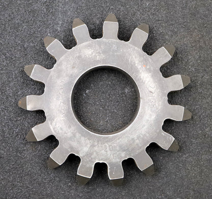 Bild des Artikels LORENZ-Scheibenschneidrad-gear-shaper-m=-7mm-EGW-20°-Z=15-Hk=1,25xm