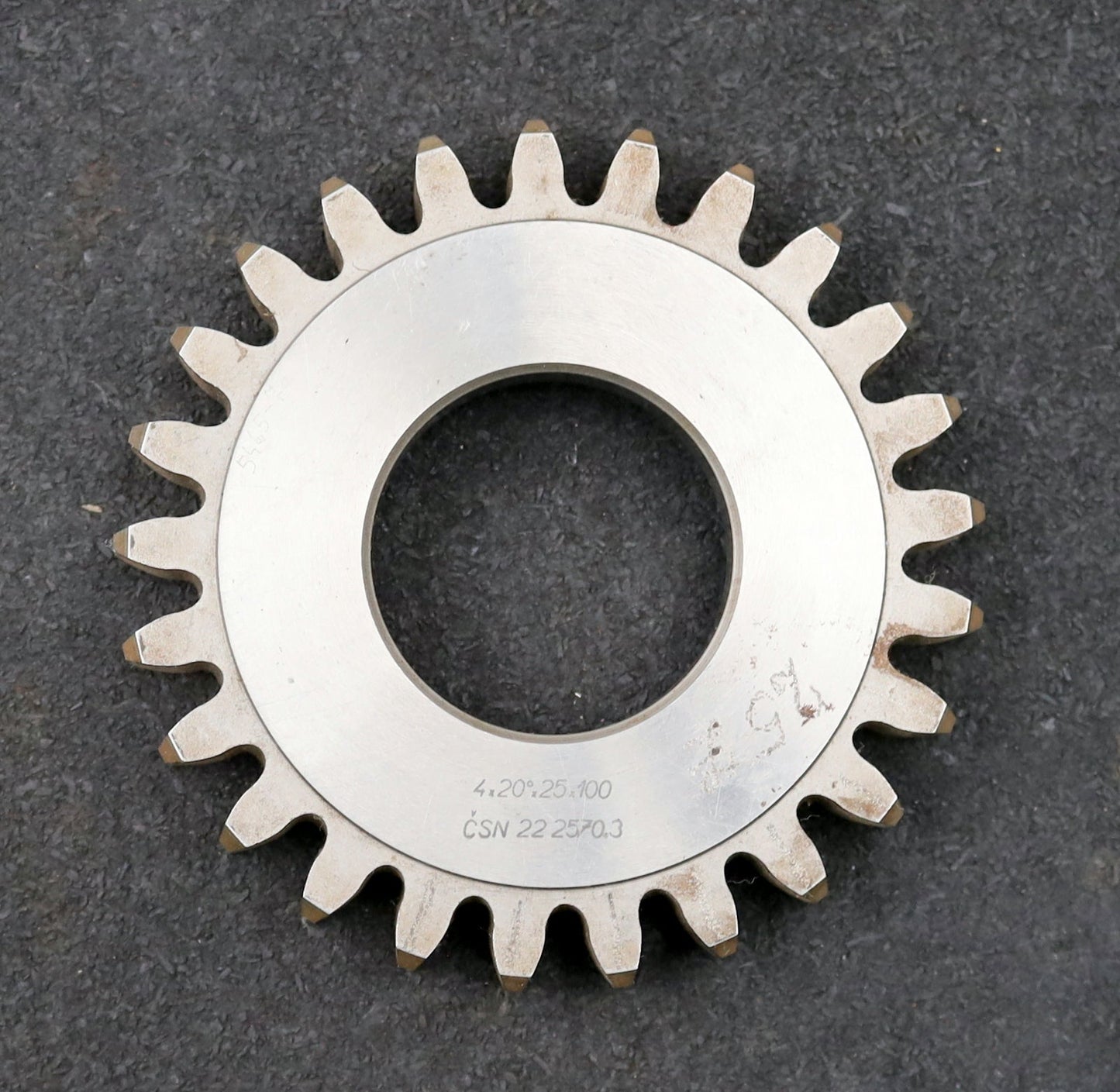 Bild des Artikels TOS-Scheibenschneidrad-gear-shaper-m=4mm-EGW-20°-Z=25-Ø110x17xØ1-3/4"-gebraucht