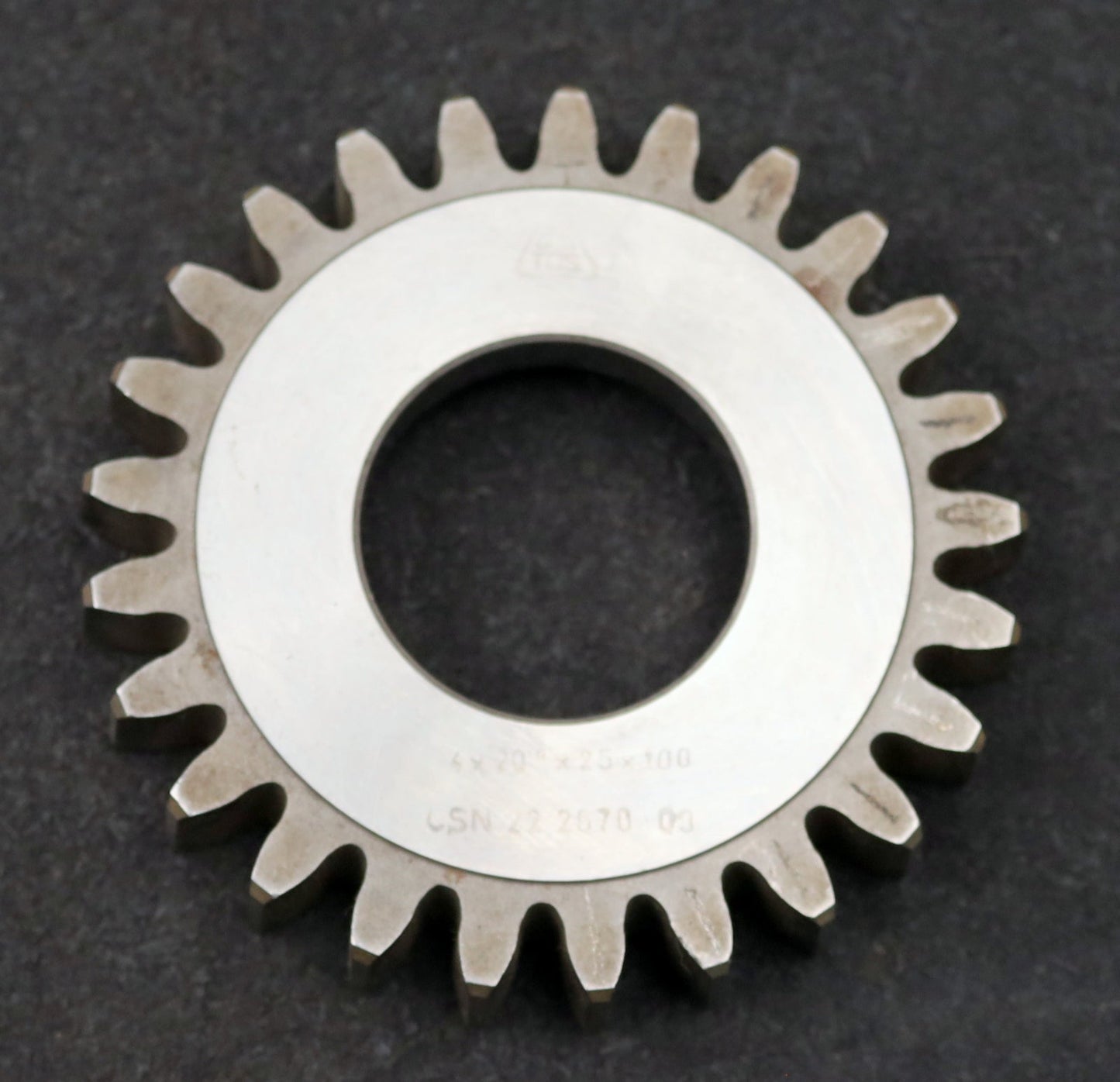 Bild des Artikels TOS-Scheibenschneidrad-gear-shaper-m=4mm-EGW-20°-Z=25-Ø110x18xØ1-3/4"-gebraucht