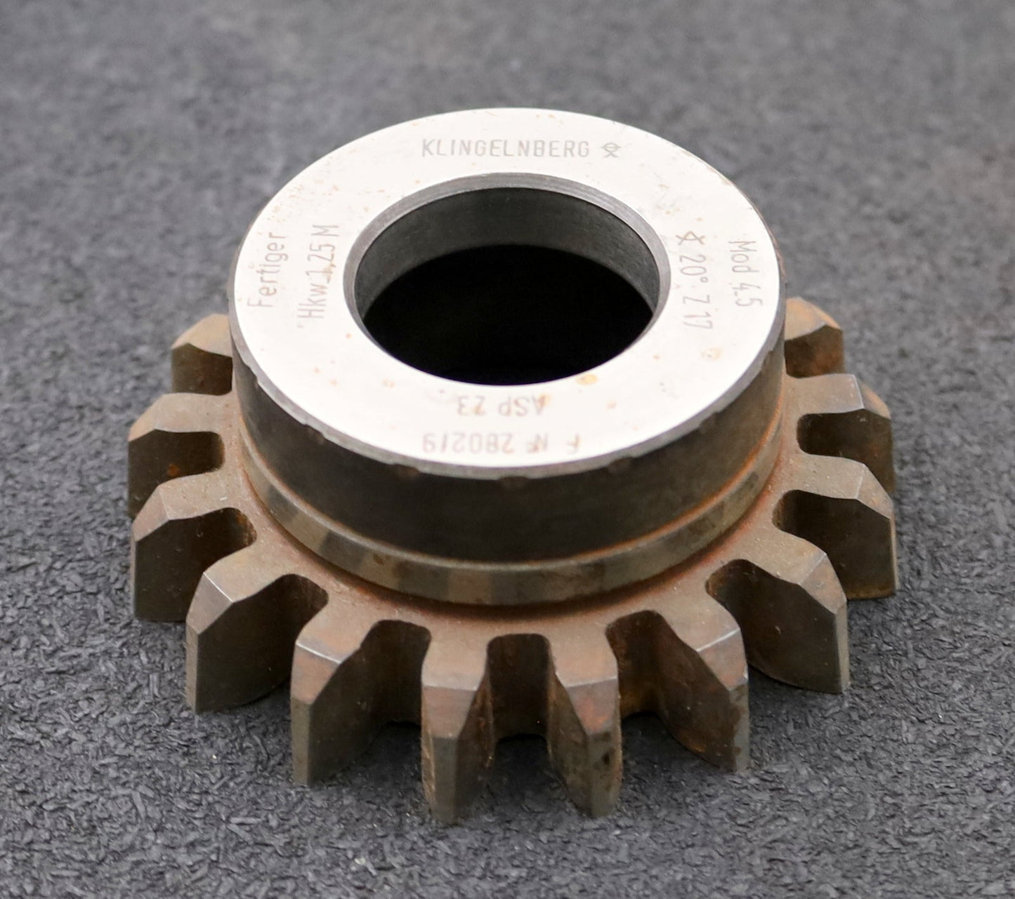 Bild des Artikels KLINGELNBERG-Scheibenschneidrad-gear-shaper-m=-4,5mm-EGW-20°-Z=17-Ø87x37xØ1-1/4"