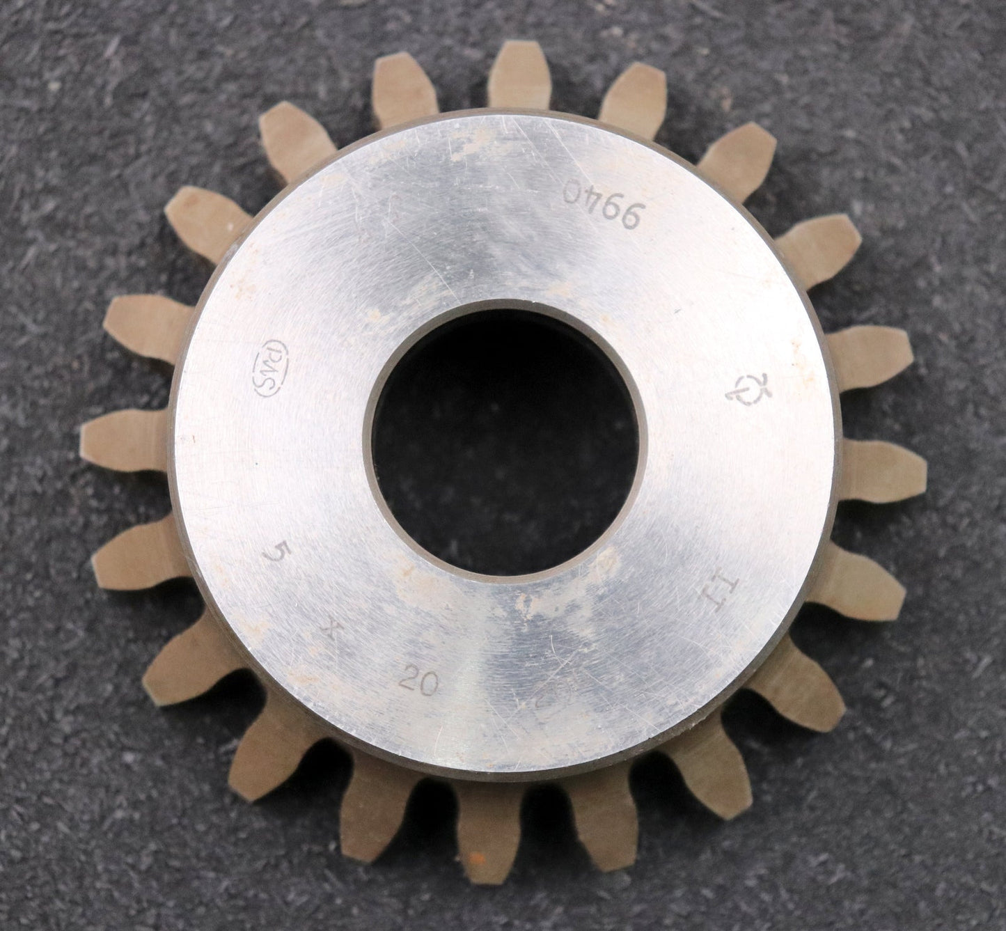 Bild des Artikels PWS-Glockenschneidrad-gear-shaper-m=-5mm-EGW-20°-Z=-20-BP-II-Ø110x37xØ1-1/4"