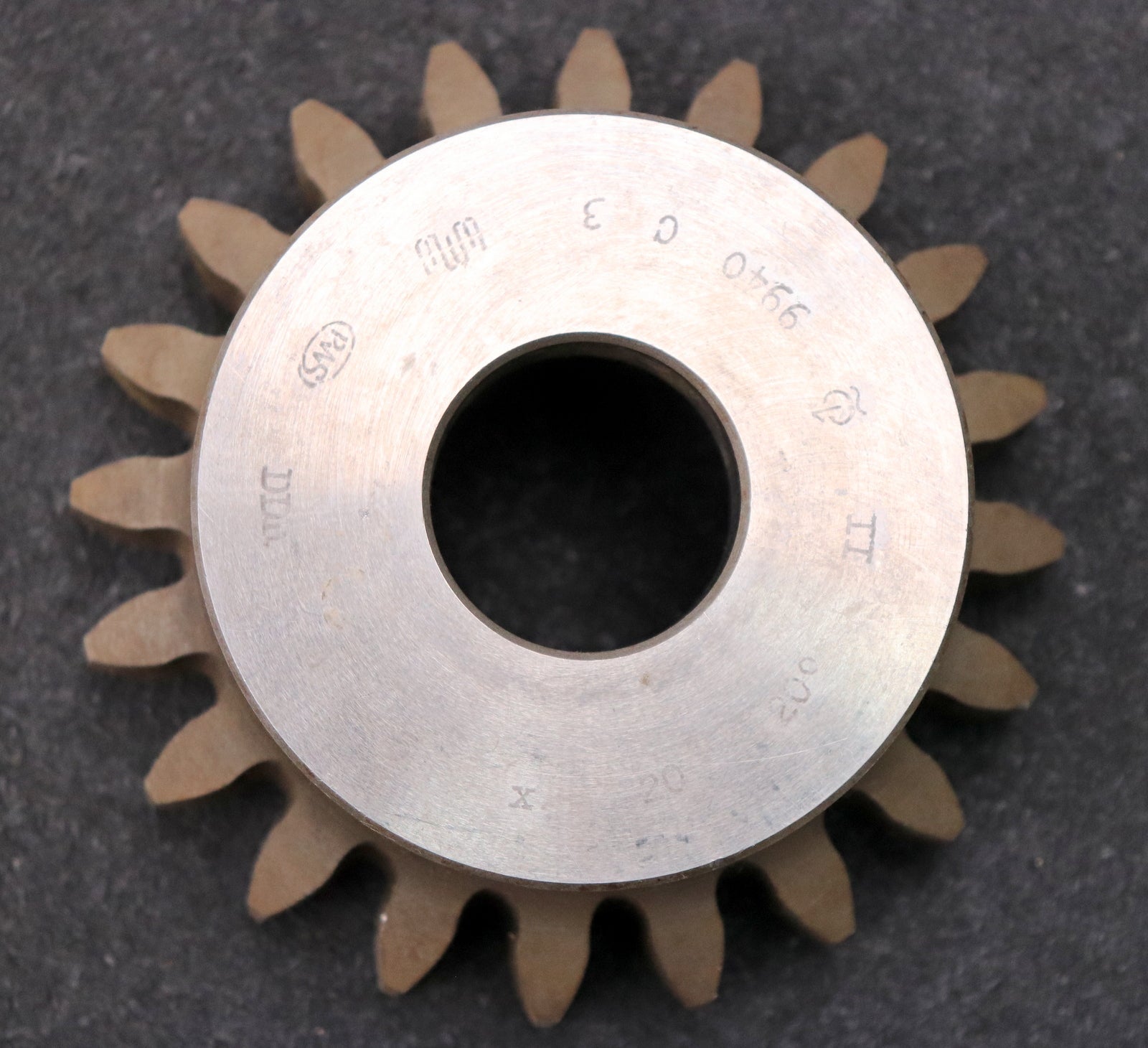 Bild des Artikels PWS-Glockenschneidrad-gear-shaper-m=-5mm-EGW-20°-Z=-20-BP-II-Ø114x43xØ1-1/4"