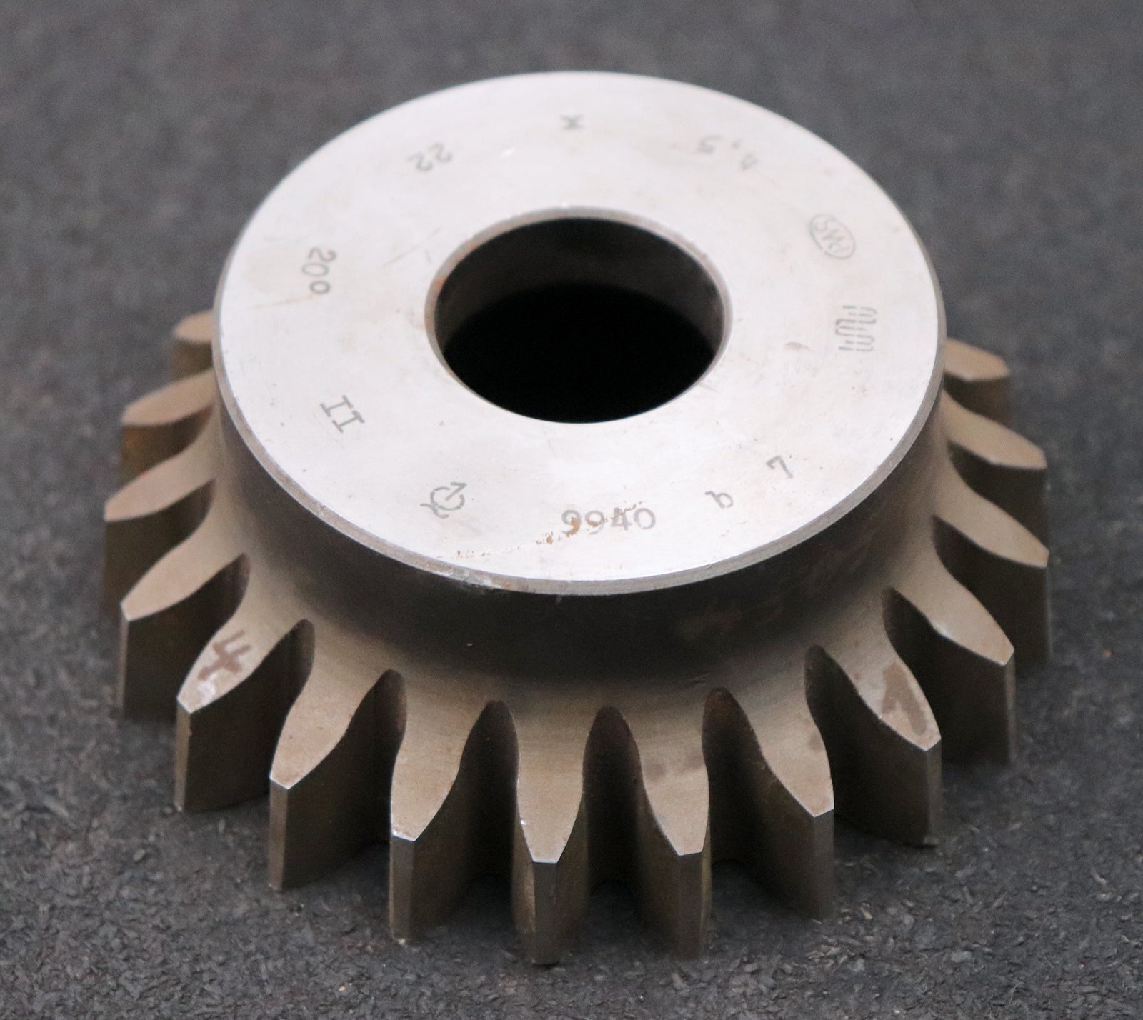 Bild des Artikels PWS-Glockenschneidrad-gear-shaper-m=-4,5mm-EGW-20°-Z=-22-BP-II-Ø112x45xØ1-1/4"