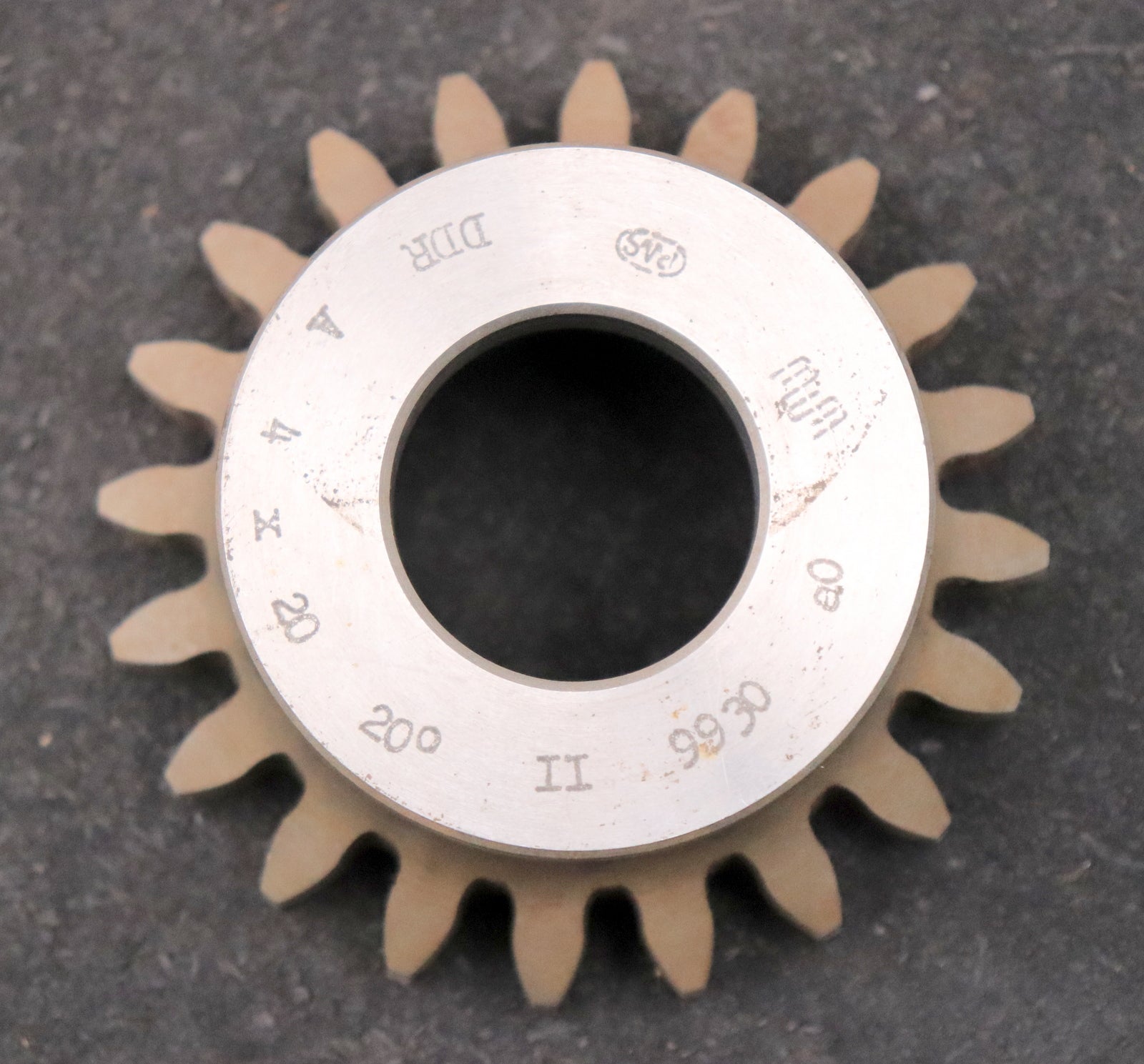 Bild des Artikels PWS-Glockenschneidrad-gear-shaper-m=4mm-EGW-20°-Z=-20-BP-II-Ø90x36xØ1-1/4"