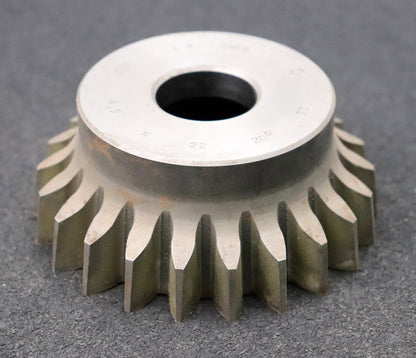Bild des Artikels PWS-Glockenschneidrad-gear-shaper-m=4,5mm-EGW-20°-Z=-22-BP-II-Ø112x47xØ1-1/4"