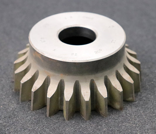 Bild des Artikels PWS-Glockenschneidrad-gear-shaper-m=4,5mm-EGW-20°-Z=-22-BP-II-Ø112x47xØ1-1/4"