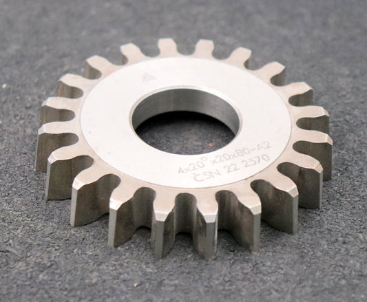 Bild des Artikels TOS-Scheibenschneidrad-gear-shaper-m=-4mm-EGW-20°-Z=-20-Ø89x15xØ1-1/4"