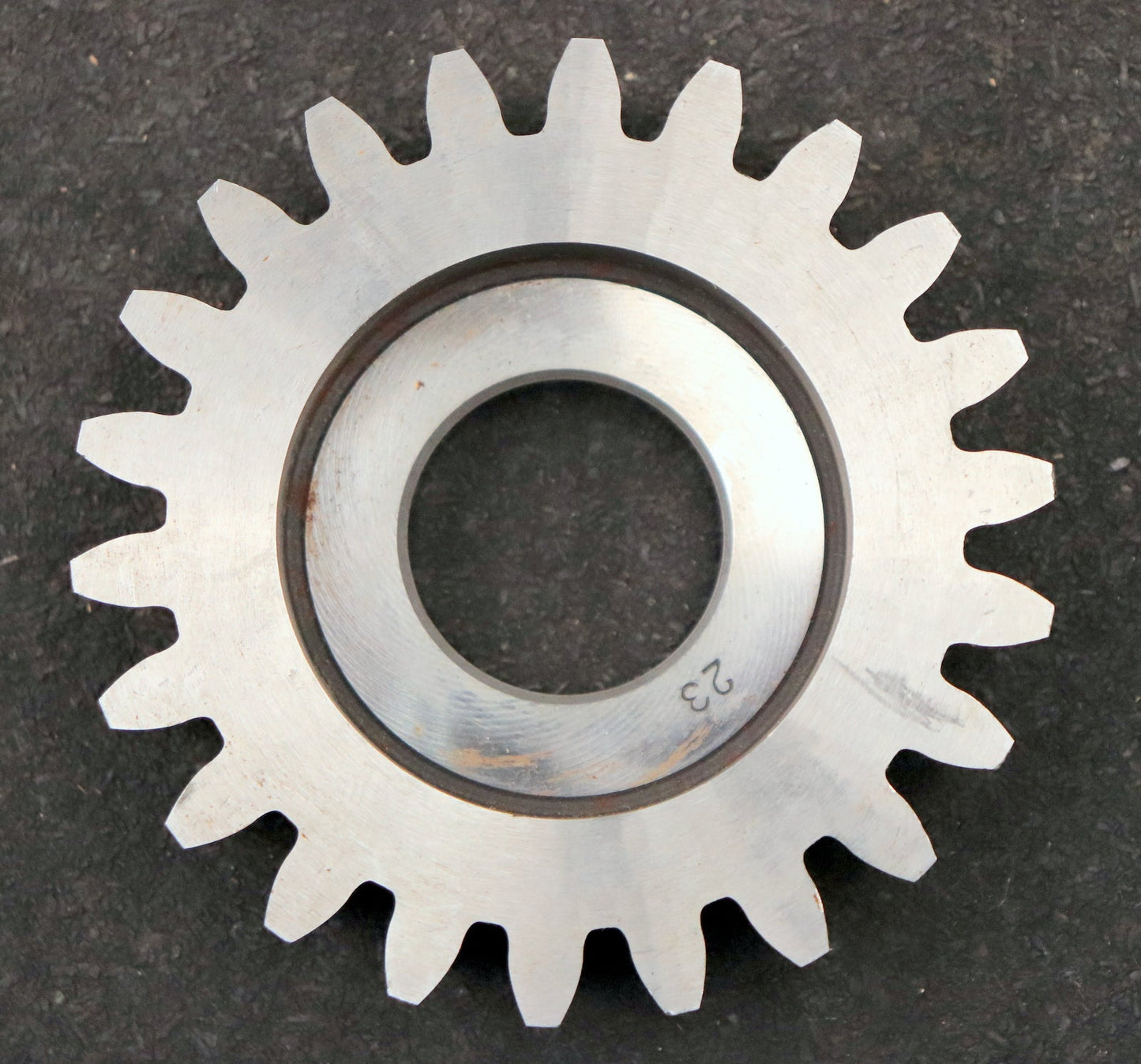 Bild des Artikels PWS-Scheibenschneidrad-gear-shaper-m=-4mm-EGW-20°-Z=-22-hkw-4-Ø96x23xØ1-1/4"