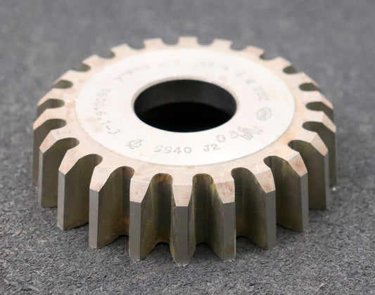 Bild des Artikels PWS-Scheibenschneidrad-gear-shaper-m=-4mm-EGW-20°-Z=-22-hkw-4-Ø96x24xØ1-1/4"