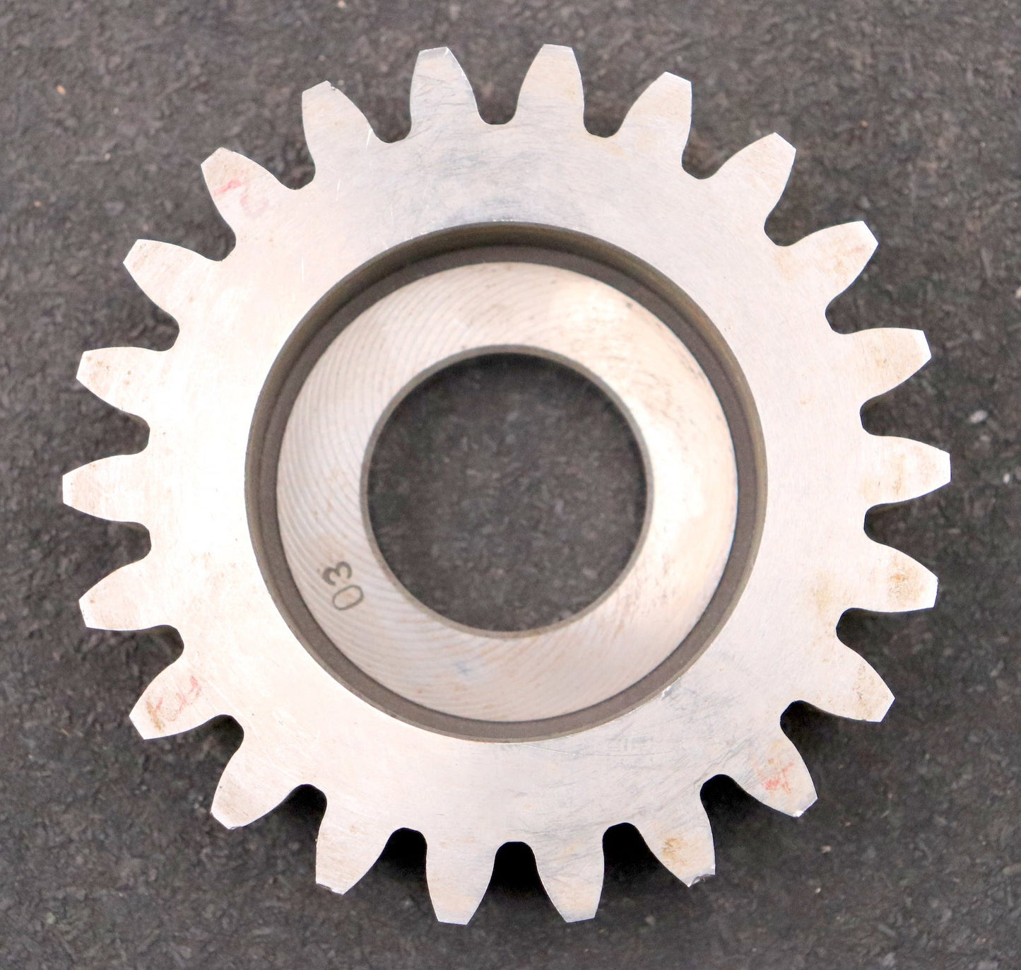 Bild des Artikels PWS-Scheibenschneidrad-gear-shaper-m=-4mm-EGW-20°-Z=-22-hkw-4-Ø96x24xØ1-1/4"