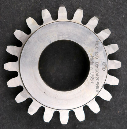 Bild des Artikels Scheibenschneidrad-gear-shaper-m=-5mm-EGW-20°-Z=-20-Ø114x33xØ1-3/4"-Qualität-A