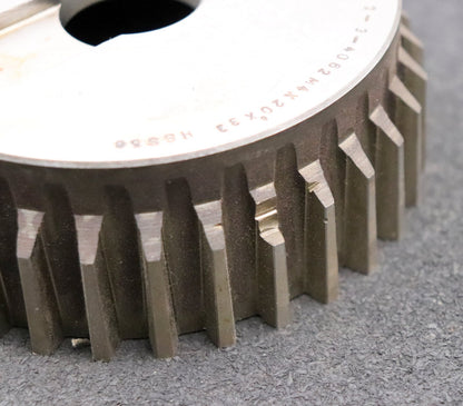 Bild des Artikels Scheibenschneidrad-gear-shaper-m=-4mm-EGW-20°-Z=-33-Ø133x45xØ1-1/4"-Rest=-22mm