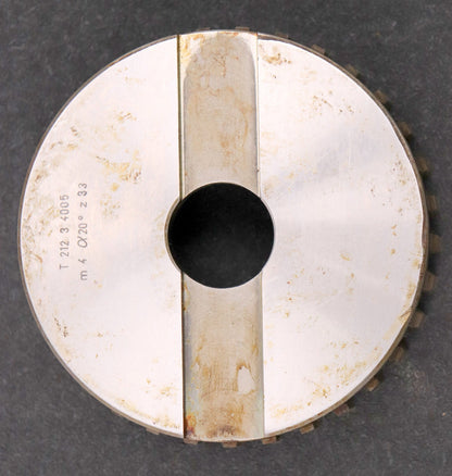 Bild des Artikels Scheibenschneidrad-gear-shaper-m=-4mm-EGW-20°-Z=-33-Ø135x45xØ1-1/4"-Rest=-23mm