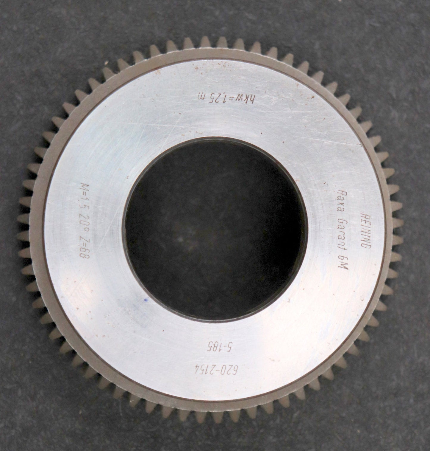 Bild des Artikels REINING-Schaftschneidrad-m=-1,5mm-EGW-20°-Z=-68-hkw=-1,25m-Ø105x42xØ1-3/4"