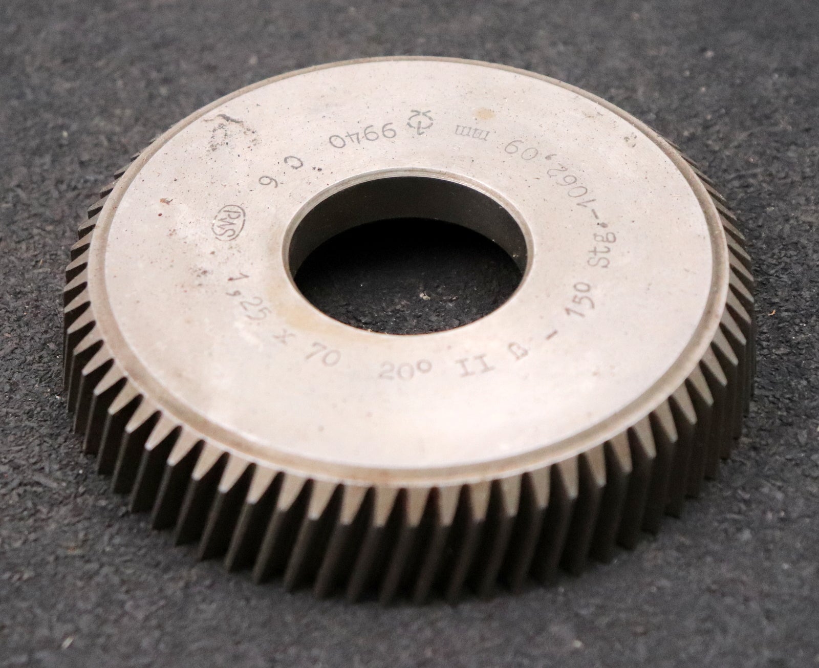 Bild des Artikels PWS-Scheibenschneidrad-mit-Treppenschliff-gear-shaper-m=-1,25mm-EGW-20°-Z=-70