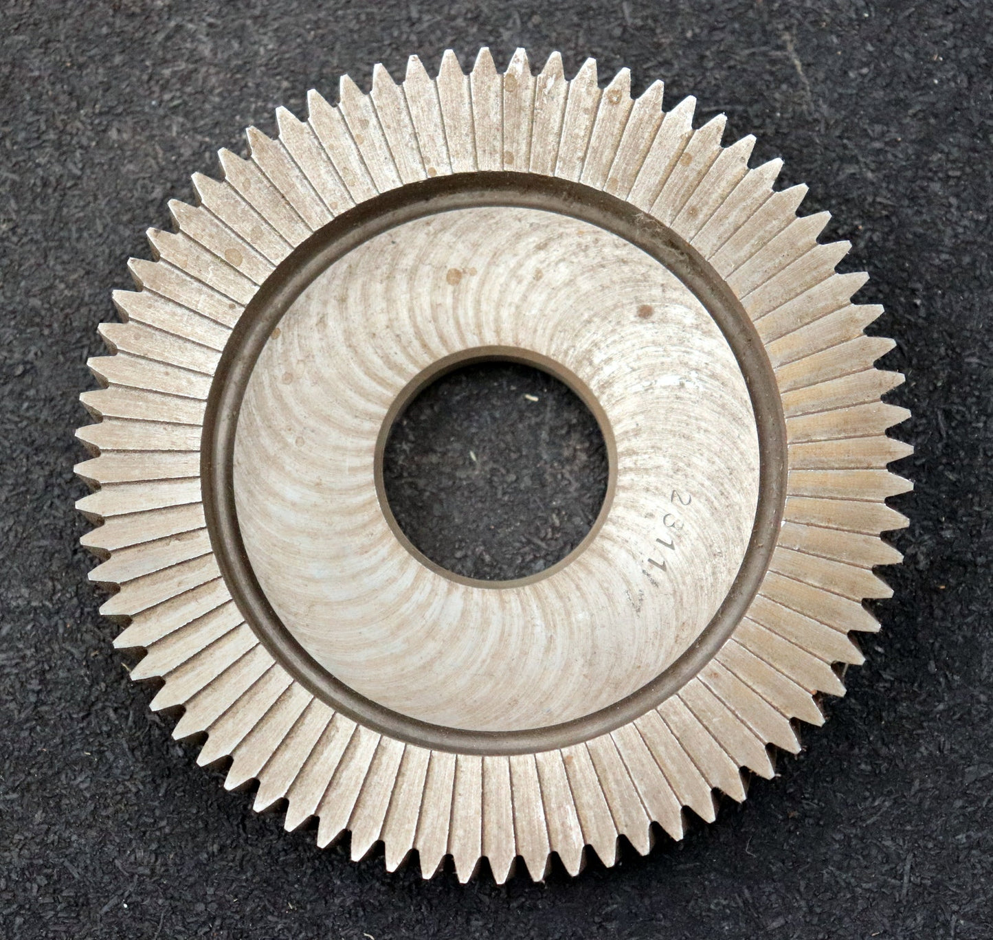 Bild des Artikels PWS-Scheibenschneidrad---Treppenschliff-gear-shaper-m=-1,5mm-EGW-20°-Z=-72-ß-11°