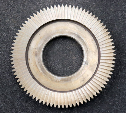 Bild des Artikels PWS-Scheibenschneidrad---Treppenschliff-m=-1,25mm-EGW-20°-Z=-84-Ø112x17xØ1-3/4"