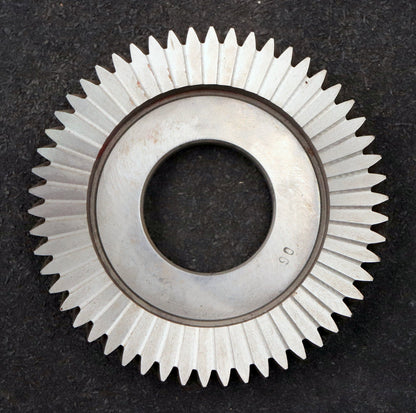 Bild des Artikels PWS-Scheibenschneidrad---Treppenschliff-m=-2mm-EGW-20°-Z=-54-Ø118x24xØ1-3/4"