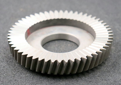 Bild des Artikels PWS-Scheibenschneidrad---Treppenschliff-m=-2mm-EGW-20°-Z=-54-Ø118x24xØ1-3/4"