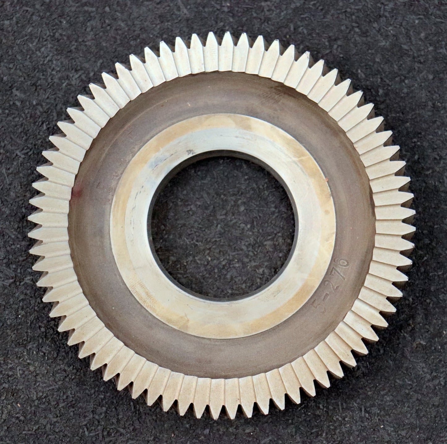 Bild des Artikels LORENZ-Scheibenschneidrad-Treppenschliff-m=-1,5mm-EGW-20°-Z=-72-Ø117x18xØ1-3/4"