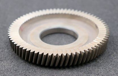 Bild des Artikels LORENZ-Scheibenschneidrad-Treppenschliff-m=-1,5mm-EGW-20°-Z=-72-Ø117x18xØ1-3/4"